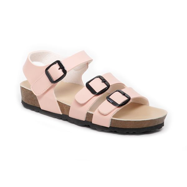 Sandal nữ Hanatabi 2 quai ngang có khóa đế trấu cao 3cm mã HNSD3F986 (Size 35 -> 39)