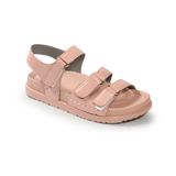 Sandal nữ Hanatabi 2 lớp 3 quai xé may liền đế cao 3cm mã HNSD424 ( Size 35 -> 39)