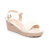 Sandal nữ Hanatabi quai ngang 1 xếp đế xuồng siêu nhẹ cao 5cm hậu c mã HNSD5F969 (Size 36 -> 40)