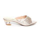 Dép nữ Hanatabi đính xoàn gót mika cao 3cm mã HNDE3F994 (Size 35 -> 41)