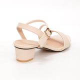 Sandal nữ Hanatabi bản ngang 2 quai chéo khóa gót cao 3cm hậu c đế TA cao cấp chống trơn trượt mã HNSDG3F892 (Size 35 -> 41)