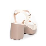 Sandal nữ Hanatabi quai ngang có khóa đế Pu siêu nhẹ cao 7cm hậu c mã HNSDG7F1000 (Size 35 -> 39)