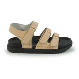 Sandal nữ Hanatabi 2 lớp 3 quai xé may liền đế cao 3cm mã HNSD424 ( Size 35 -> 39)