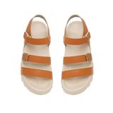 Sandal nữ Hanatabi 2 lớp quai bản ngang may liền đế cao 3cm mã HNSD3F866 (Size 35 -> 39)