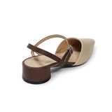Sandal Bít Mũi Trơn Hậu Gài Gót Tròn Mã HNMI3F0027 (Size 35 -> 39)