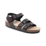 Sandal nữ Hanatabi 2 quai ngang có khóa đế trấu cao 3cm mã HNSD3F986 (Size 35 -> 39)