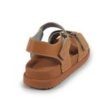 Sandal nữ Hanatabi 2 lớp quai bản ngang may liền đế cao 3cm mã HNSD608 ( Size 35 -> 39)