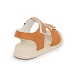 Sandal nữ Hanatabi 2 lớp quai ngang xé may liền đế cao 2cm mã HNSDX2F804 (Size 35 -> 39)