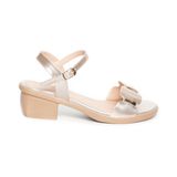 Sandal nữ Hanatabi quai ngang có khóa đế Pu siêu nhẹ cao 5cm hậu C mã HNSDG5F1003 (Size 35 -> 39)