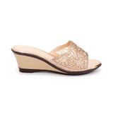 Dép nữ Hanatabi quai lưới đính đá đế xuồng siêu nhẹ cao 7cm mã HNDEL7F944 (Size 35 -> 39)