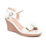 Sandal Nữ Hanatabi Quai ngang có khóa Đế Xuồng Siêu Nhẹ Cao 7cm Hậu C Mã HNSDX7F990 (Size 35 -> 39)