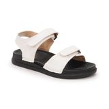 Sandal nữ Hanatabi 2 lớp quai ngang xé may liền đế cao 2cm mã HNSDX2F804 (Size 35 -> 39)