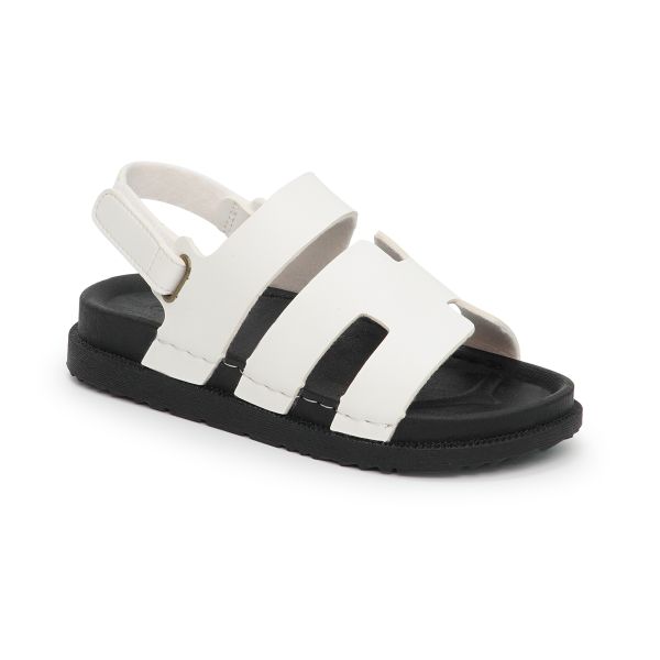 Sandal nữ Hanatabi 2 lớp quai chứ H may liền đế cao 3cm mã HNSDX3F824 (Size 35 -> 39)