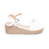 Sandal nữ Hanatabi quai ngang 2 xếp đế xuồng siêu nhẹ cao 5cm hậu c mã HNSD5F968 (Size 36 -> 40)