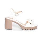 Sandal nữ Hanatabi quai ngang có khóa đế Pu siêu nhẹ cao 7cm hậu c mã HNSDG7F1000 (Size 35 -> 39)