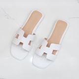 Dép nữ chữ H đế cao 1cm mã HNDE1F615 (Size 36 -> 39)