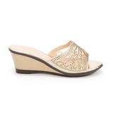 Dép nữ Hanatabi quai lưới đính đá đế xuồng siêu nhẹ cao 7cm mã HNDEL7F943 (Size 35 -> 39)