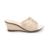 Dép nữ Hanatabi quai lưới đính đá đế xuồng siêu nhẹ cao 7cm mã HNDEL7F944 (Size 35 -> 39)