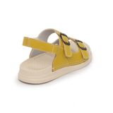 Sandal nữ Hanatabi 2 lớp quai bản có khóa may liền đế cao 2cm mã HNSDX2F805 (Size 35 -> 39)