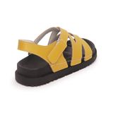 Sandal nữ Hanatabi 2 lớp quai ngang may liền đế cao 3cm mã HNSD3F794 ( Size 35 -> 39)