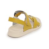 Sandal nữ Hanatabi 2 lớp quai chéo may liền đế cao 2cm mã HNSDX2F803 (Size 35 -> 39)