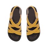 Sandal nữ Hanatabi 2 lớp quai ngang may liền đế cao 3cm mã HNSD3F794 ( Size 35 -> 39)