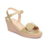 Sandal Nữ Hanatabi Quai ngang có khóa Đế Xuồng Siêu Nhẹ Cao 5cm Hậu C Mã HNSD6F992 (Size 35 -> 39)