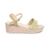 Sandal nữ Hanatabi quai ngang 2 xếp đế xuồng siêu nhẹ cao 5cm hậu c mã HNSD5F968 (Size 36 -> 40)