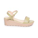 Sandal nữ Hanatabi quai ngang đế xuồng siêu nhẹ cao 5cm hậu c mã HNSD5F970 (Size 36 -> 40)