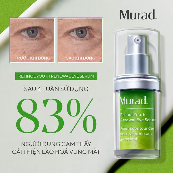 RESURGENCE - Tinh chất tái tạo trẻ hoá da vùng mắt##Retinol Youth Renewal Eye Serum 15ml