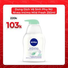 Dung Dịch Vệ Sinh Phụ Nữ Nivea Intimo Mild Fresh 250ml