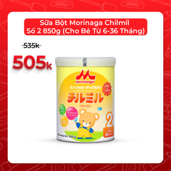 Sữa Bột Morinaga Chilmil Số 2 850g (Cho Bé Từ 6-36 Tháng)