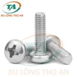 vít pake đầu tròn Inox 201, 304, 316