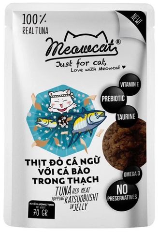  Pate Mèo MEOWCAT - 70gr - Nhiều Vị 