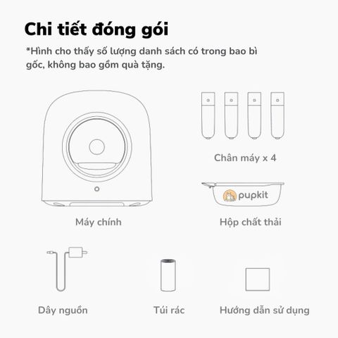  Máy Vệ Sinh Tự Động Cho Mèo PETREE Ver 2 (Có App) 