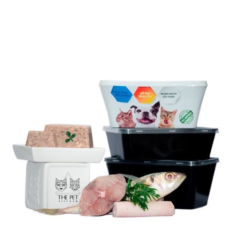  Pate tươi The Pet Chó Mèo 1kg - Nhiều Vị 