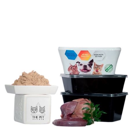  Pate tươi The Pet Chó Mèo 1kg - Nhiều Vị 