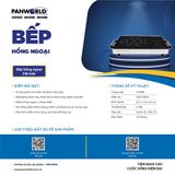  Bếp hồng ngoại Panworld PW-636 (R-B) 