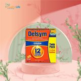  Siro ho Delsym 12 Hour Cough Relief Day or Night 296ml cho người lớn và trẻ em 4+ (vị Cam) 