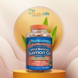  Viên dầu cá hồi Pure Alaska Omega 3 Wild Salmon Oil 1,000MG hộp 210 viên. 