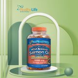  Viên dầu cá hồi Pure Alaska Omega 3 Wild Salmon Oil 1,000MG hộp 210 viên. 