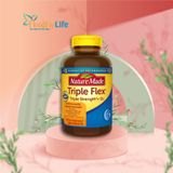  Hỗ trợ điều trị khớp - Triple Flex Nature Made của Mỹ hộp 200 viên 