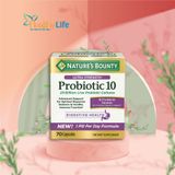 Hỗ trợ hệ tiêu hóa và đường ruột Nature’s Bounty Advanced Probiotic 10 70 viên 