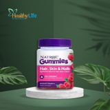  Kẹo dẻo đẹp da móng tóc Natrol Gummies Hair Skin Nails 90 viên 