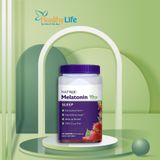  Kẹo dẻo giúp ngủ ngon Natrol Gummies Melatonin 10mg viên vị dâu 