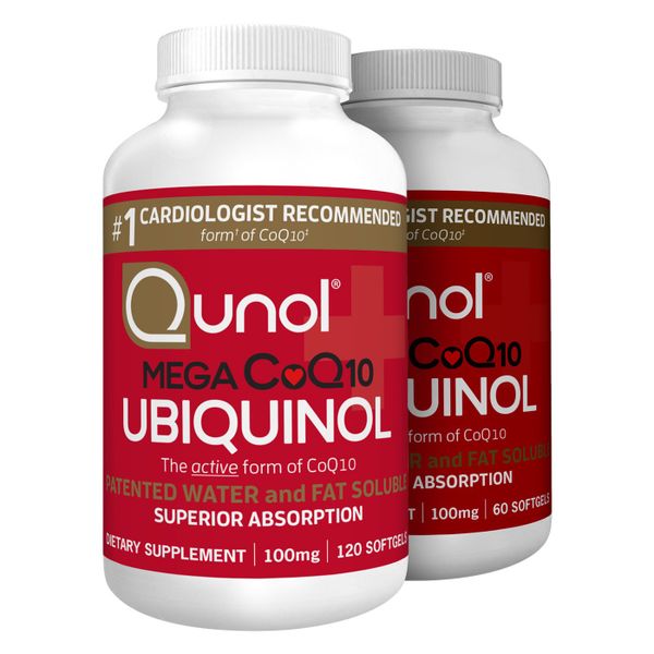  Viên uống bổ tim hấp thu nhanh Qunol Mega CoQ10 Ubiquinol 100mg 120 viên 