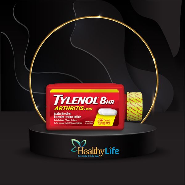  Viên uống giảm đau hạ sốt Tylenol 8Hr Arthritis Pain 290 viên 650mg của Mỹ 