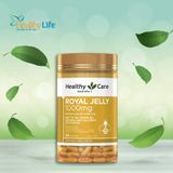  Sữa Ong Chúa Healthy Care Royal Jelly 1000mg 365 Viên của Úc 