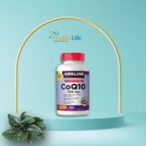  Thuốc bổ tim mạch Kirkland Signature CoQ10 300mg 100 viên của Mỹ. 