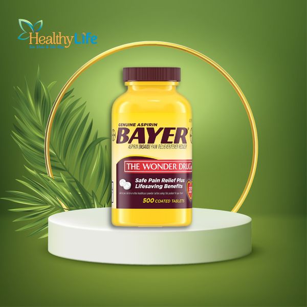 Viên giảm đau Bayer Aspirin The Wonder Drug 325mg 500 viên 